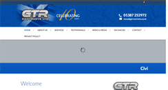 Desktop Screenshot of gtrcontracts.co.uk