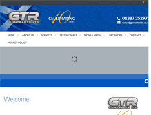 Tablet Screenshot of gtrcontracts.co.uk